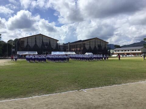 体育大会練習のようす