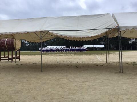 体育大会練習のようす