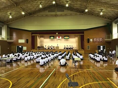 生徒会役員選挙・立会い演説会（前半）