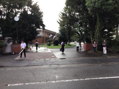 PTAあいさつ運動