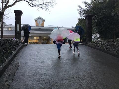 小中合同あいさつ運動