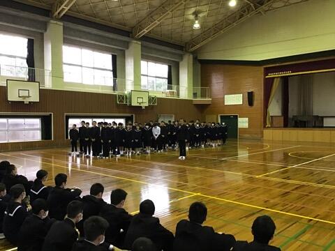 ３年生応援集会