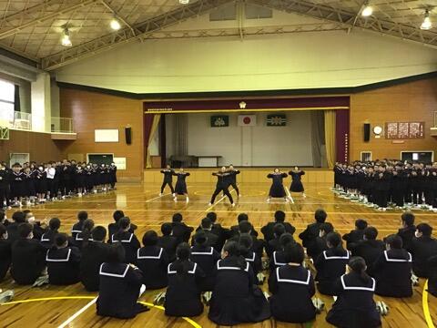 ３年生応援集会