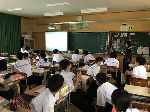 英語科研究授業