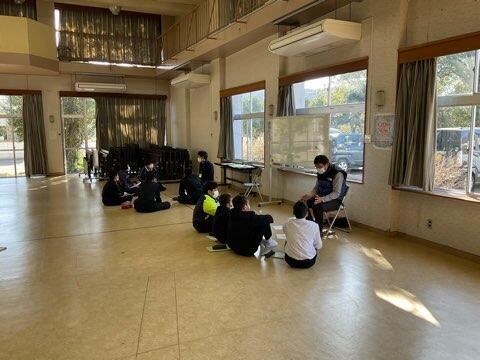 １年生の総合的な学習の時間のようす