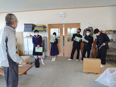 １年総合的な学習の時間のようす