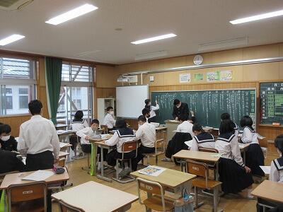 生徒総会に向けての学級討議②