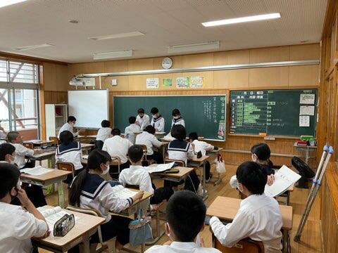 生徒総会に向けての学級討議