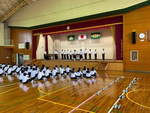 中体連秋季大会激励会