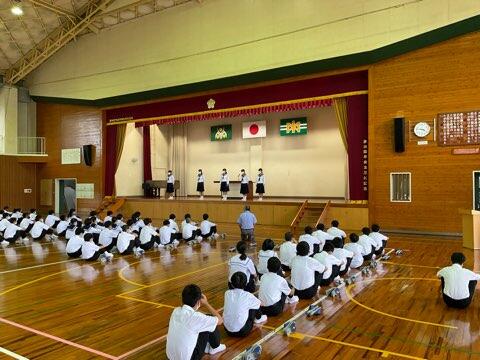 中体連秋季大会激励会