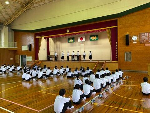 中体連秋季大会激励会