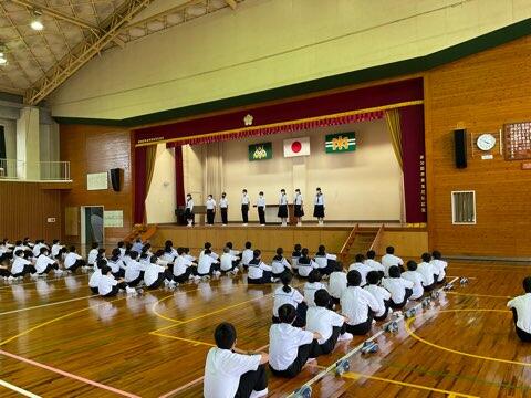 中体連秋季大会激励会