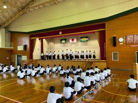 中体連秋季大会激励会