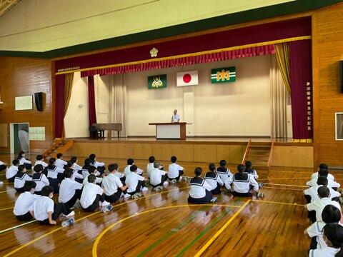 中体連秋季大会激励会