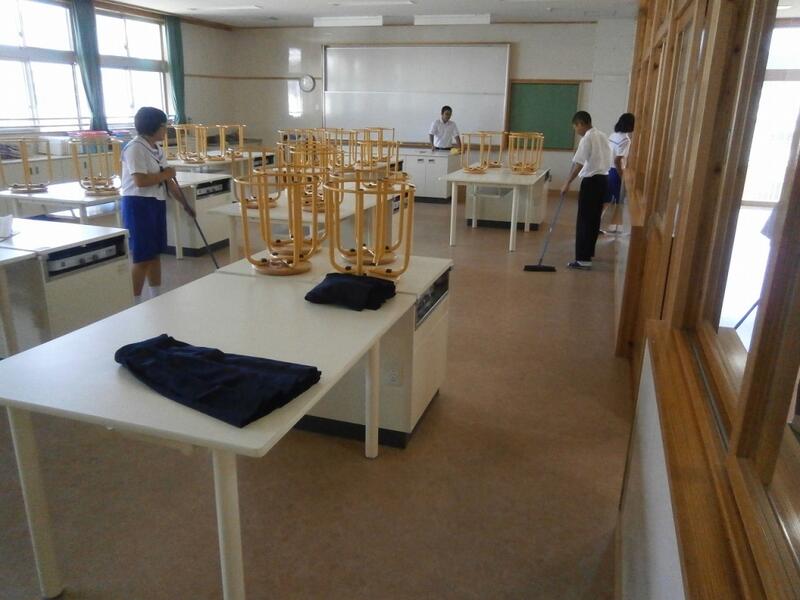 清掃の様子その１