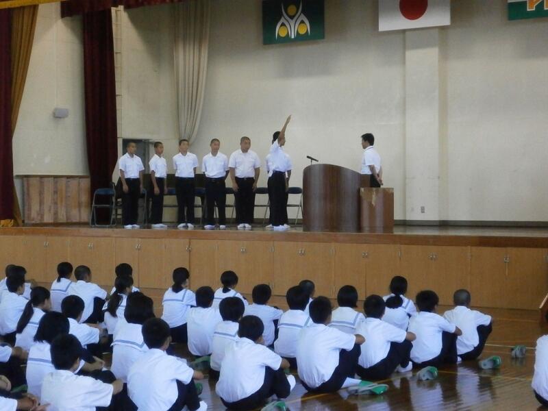 九州大会出場者の選手宣誓