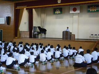 集会のようす　１