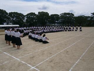 荒城の月の様子