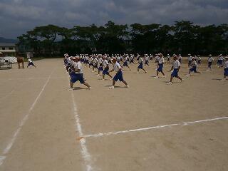 雄叫びの様子　２