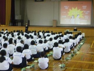 スマホケータイ安全教室のようす２