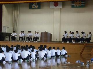 ２年生の立候補者