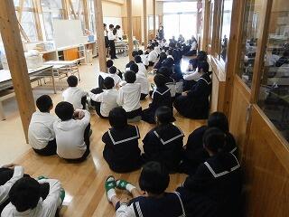 １学年集会　１