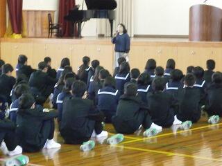 学習指導主事の話