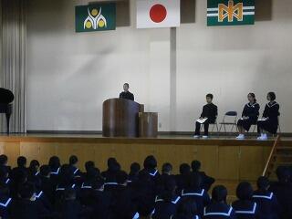 各学年代表のことば