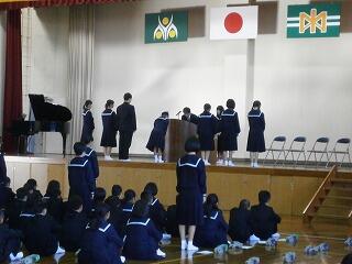 表彰のようす１