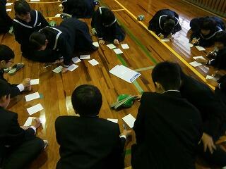生徒集会の様子２