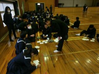 生徒集会の様子３