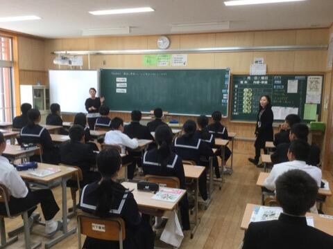 １年生の授業の様子