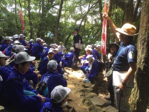 綾の大吊橋にて