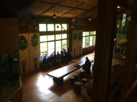 綾の大吊橋にて