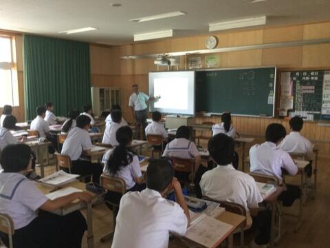 ３年生の授業のようす