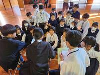 スクールワイドＰＢＳをテーマとしたディベートの様子