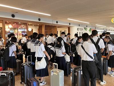 宮崎空港にて