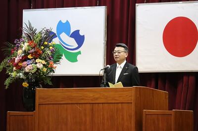 来賓祝辞（児玉教育長様）