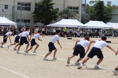体育大会　３年団技