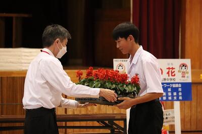 人権の花　贈呈式
