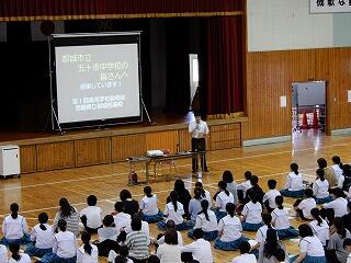 高校説明会の様子 高校説明会の様子