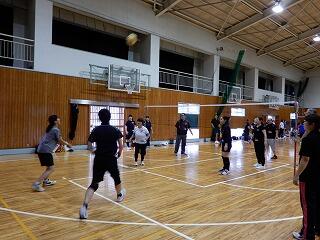 ミニバレーの様子