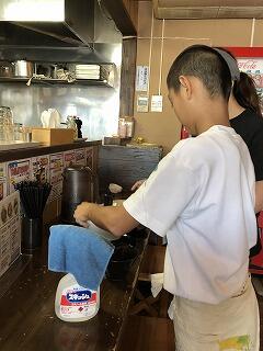 職場体験学習の様子 職場体験学習の様子