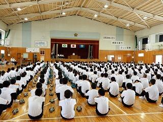 1学期終業の日 1学期終業の日