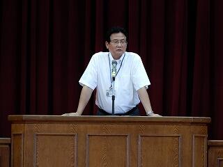 校長先生のお話