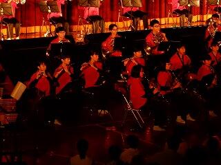吹奏楽部の演奏 吹奏楽部の演奏