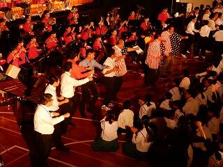 吹奏楽部の演奏 吹奏楽部の演奏