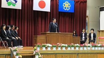 新任式の様子 新任式の様子