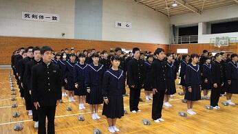 集団訓練の様子