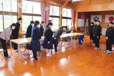 感謝の3年生 感謝の3年生